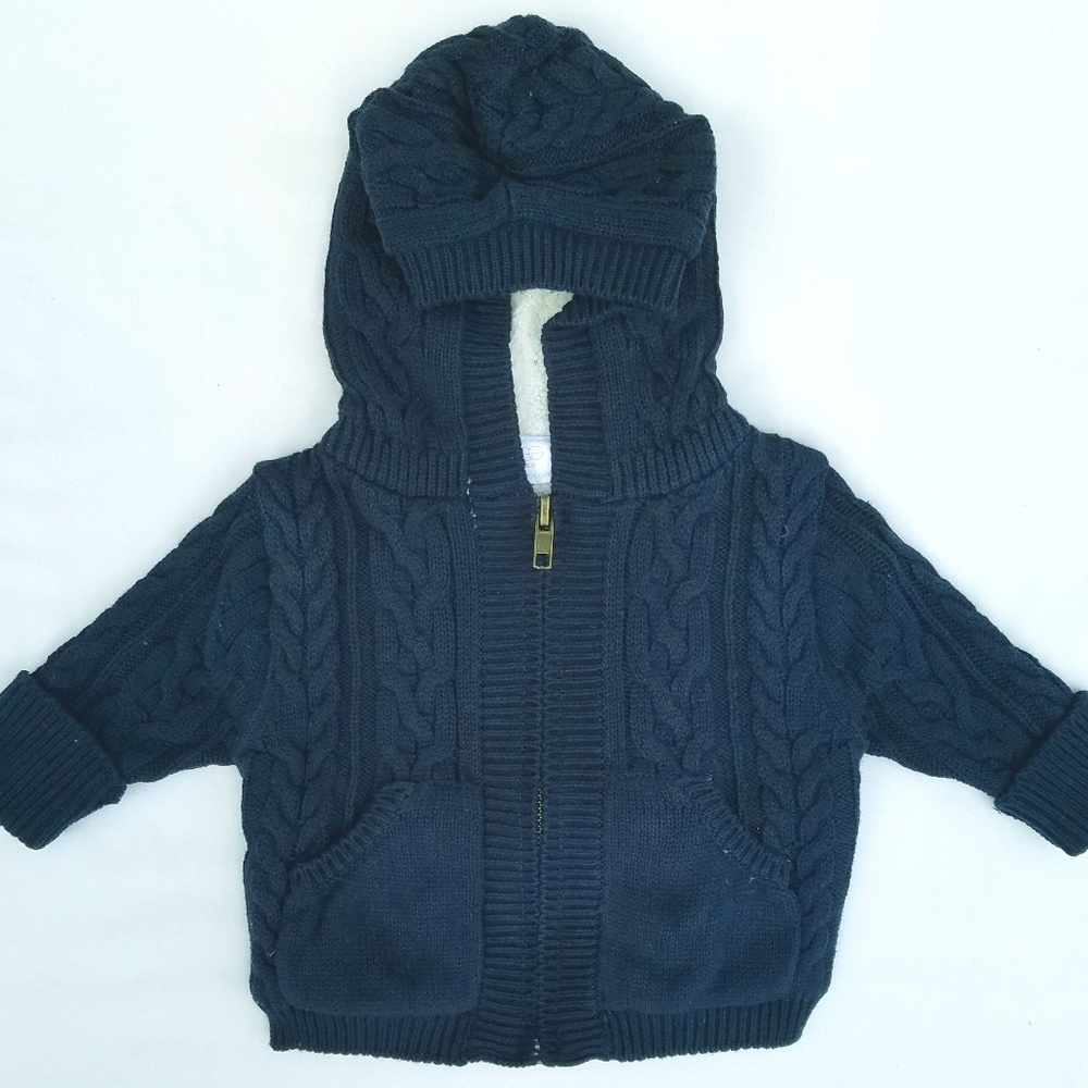 Cable Knit Hoodie